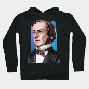 English Mathematician George Boole illustration Hoodie